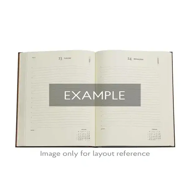 Paperblanks Kalender 2025 | Onyx | Mini | Dagkalender |