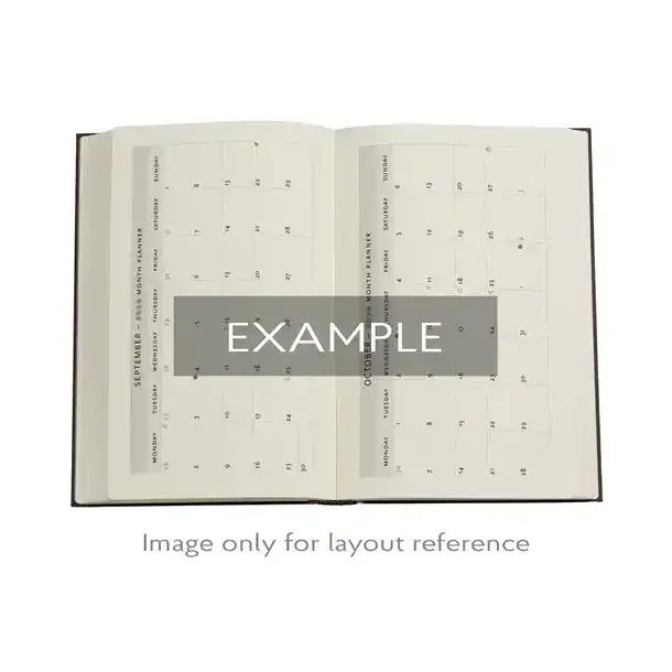 Paperblanks Kalender 2025 | Onyx | Mini | Dagkalender |