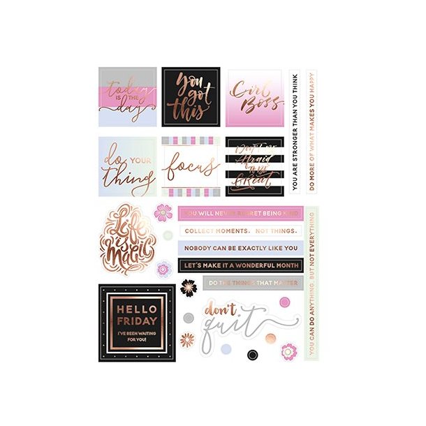 Papperix Stickers, neon, udgave 3