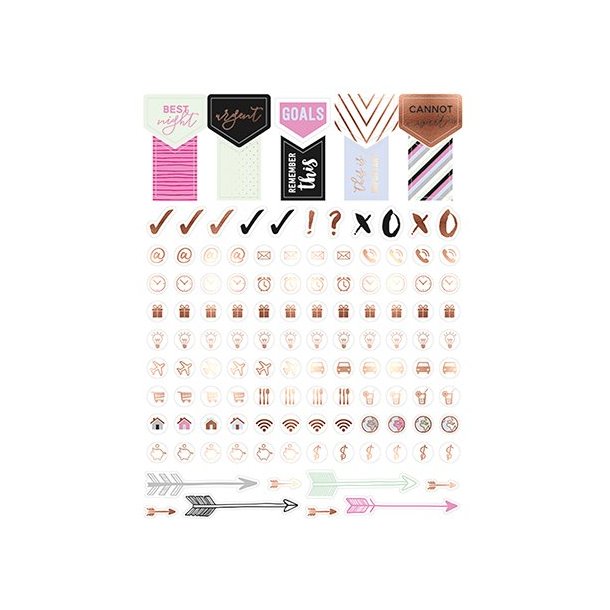 Papperix Stickers, neon, udgave 3