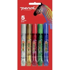 Penol Glitterlim m/5 farver