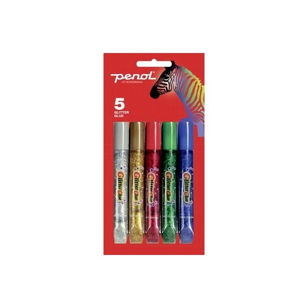 Penol Glitterlim m/5 farver