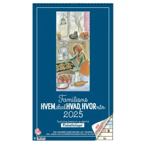 Plakatforlaget | Familiens Hvem Skal Hvad Hvornr | 2025 |