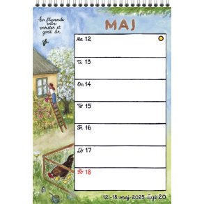 Plakatforlaget | Uge -vg- kalenderen | 2025 |