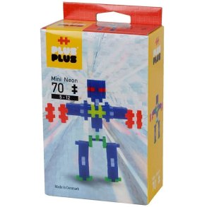Plus-Plus Mini 70 brikker Neon
