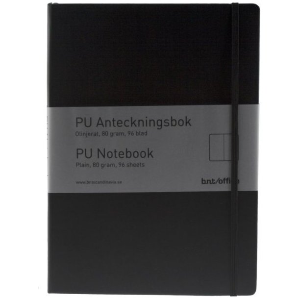PU Notebook A5 Ulinieret