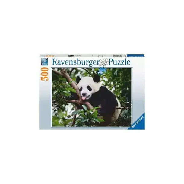 Puslespil | Panda i tr�et | 500 brikker |