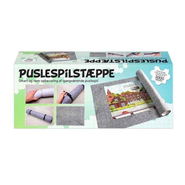 Puslespilstppe, stor op til 3000 brikker