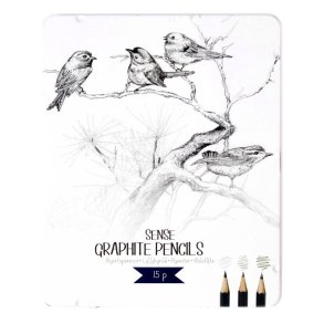 Sense Artist | Skitseblyanter | 15stk |