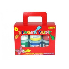 Sense Fingerfarver - 6 stk