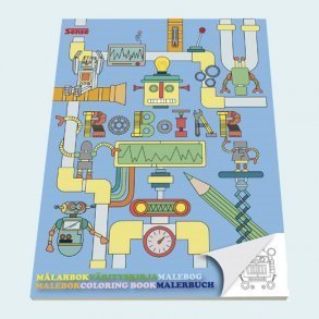 Sense Malebog robotter