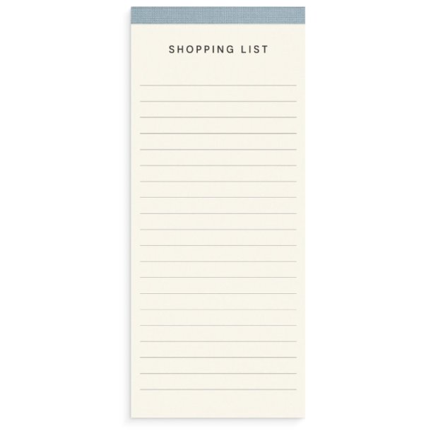 Shopping List Textile