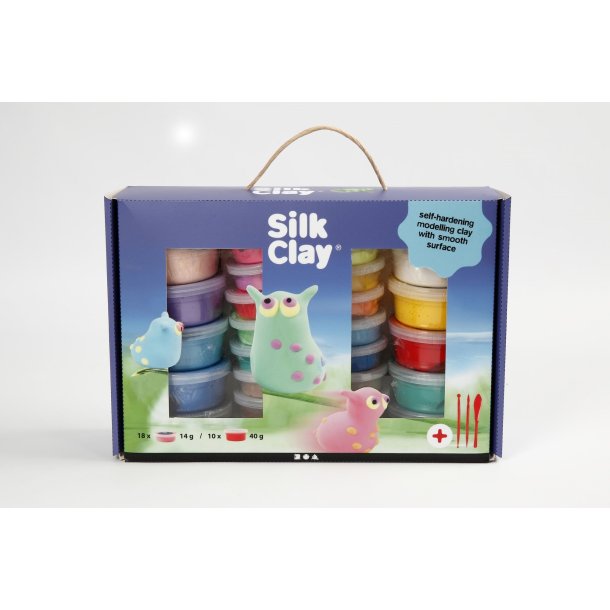 Silk Clay gave�ske ass. farver