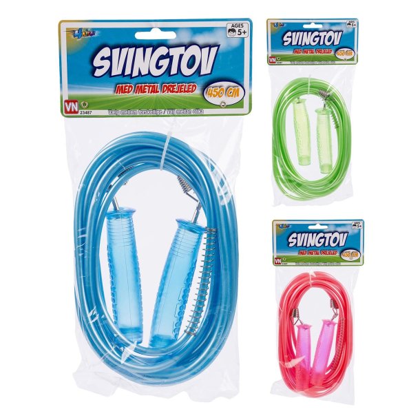 Sjippetov m/ kugleled 450cm