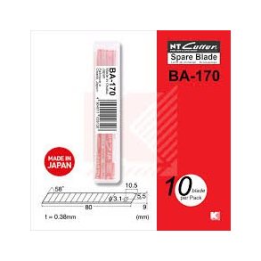 Skreblade NT-Cutter 10pak