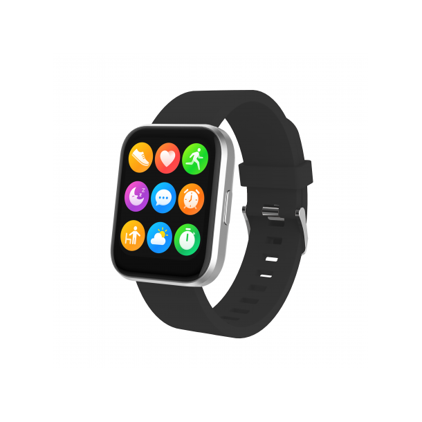 Swiss Ur | Zurich - Slv/Sort Rem |