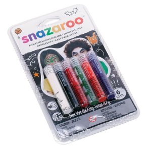 Sminkefarver | 6 stk | Halloween |