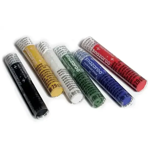 Sminkefarver 6 stk standard farver