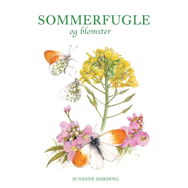 Sommerfugle og blomster af Susanne Harding