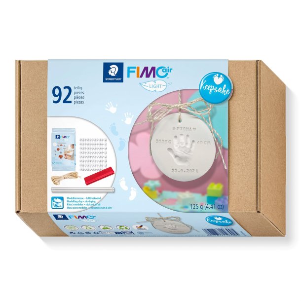 Modeller FIMO AIR mixed s�t H�nd/Fod Tryk