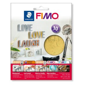 Leaf Metal guld t/FIMO (10)