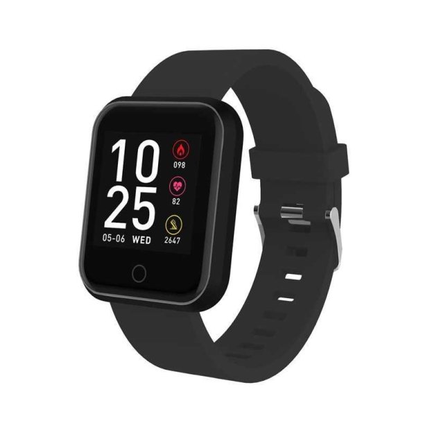 Swiss Smart Watch | Bern | Sort | Sort Rem |