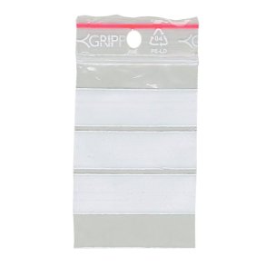 Grippie Lynl�sposer | 40x60mm | m/Skrivefelt | 100 Poser |