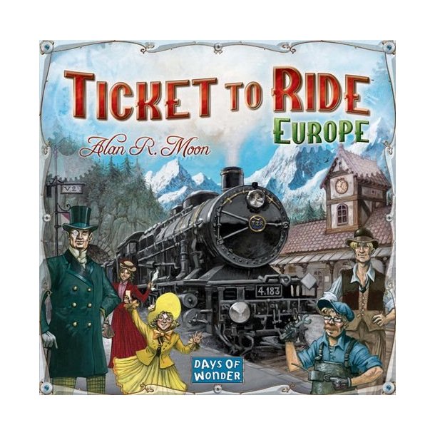 Ticket to Ride - Europe (dansk)