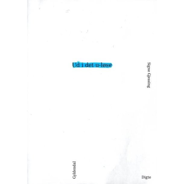 Ud i det u-lse af Signe Gjessing