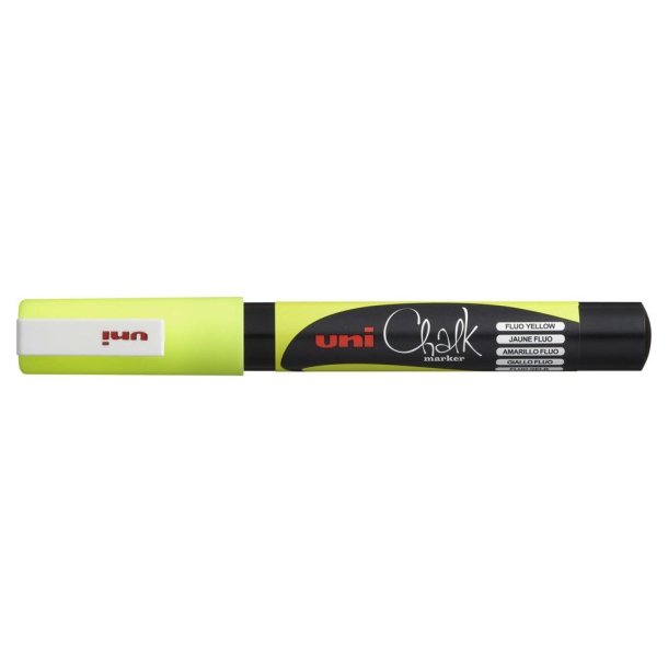 Uni Chalk Marker | 17K | Fluo Gul |