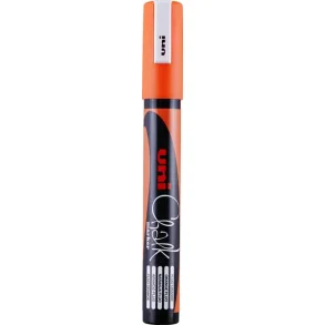 Uni Chalk Marker | 5M | Fluo Orange |