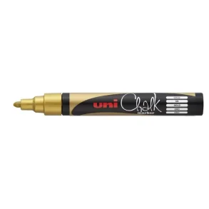 Uni Chalk Marker | 5M | Guld |