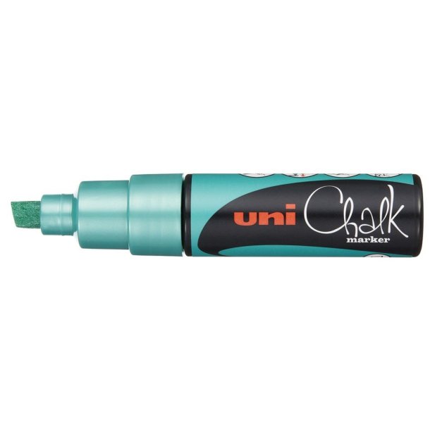 Uni Chalk Marker | 5M | Metal Grn |