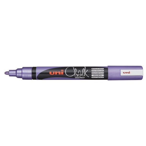 Uni Chalk Marker | 5M | Metal Violet |