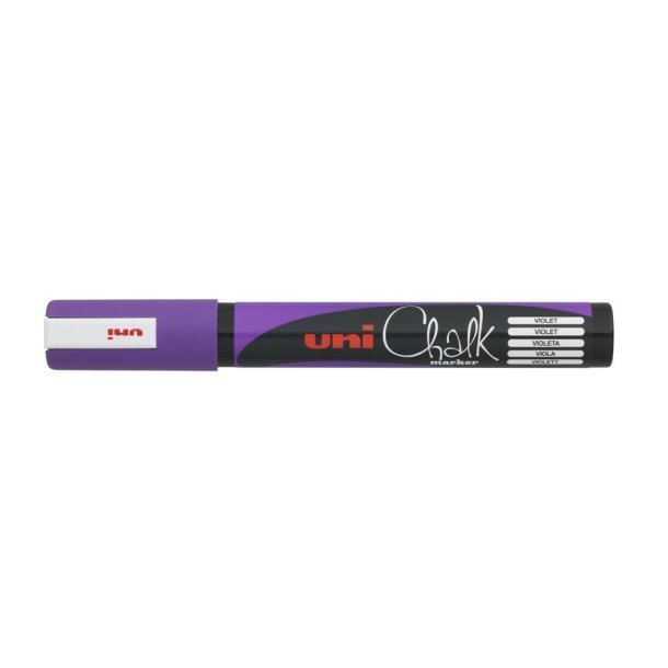 Uni Chalk Marker | 5M | Violet |