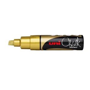 Uni Chalk Marker | 8K | Guld |