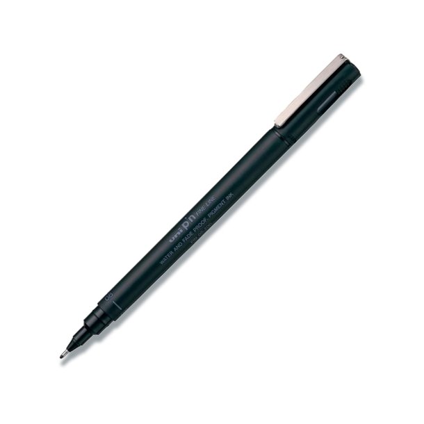 Uni Pin Fineliner | 0,8 mm | Sort |
