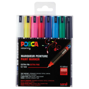Uni Posca PC-1MR 8stk