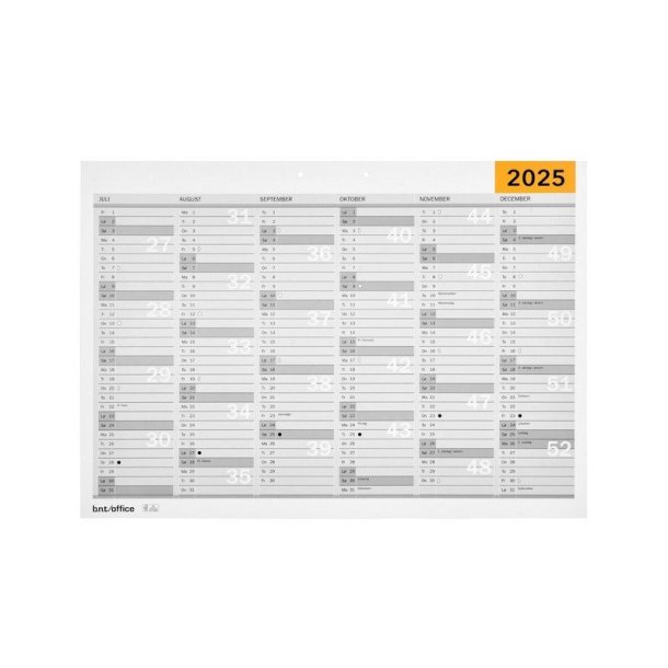 Vgkalender | A4 | 2025 |