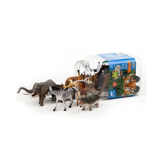 Wild Animals 30pcs in bucket