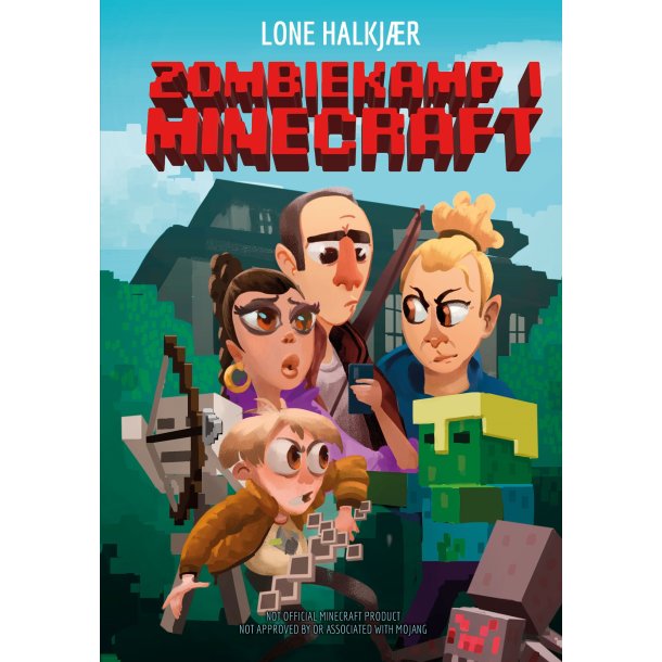 Zombiekamp i Minecraft af Lone Halkjr
