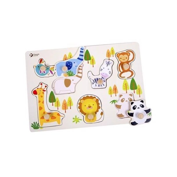 Zoo-puslespil | 8 dele +1,5r |