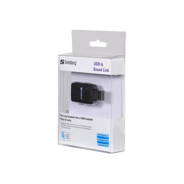 USB to Sound Link, Black