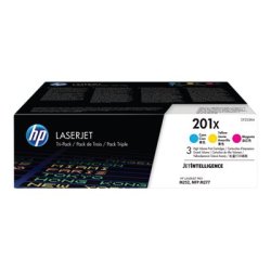 Color LaserJet 201X toner 3-pack (Cyan/Magenta/Yellow)