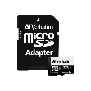Micro SDHC Card 32GB Class 10 w/adaptor