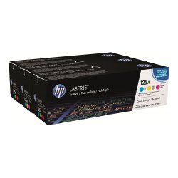 Color LaserJet 125A c/y/m tri-pack