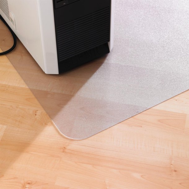 Advantage antistatisk stoleunderlag PVC 120x150 cm hrdt gul