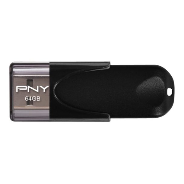 USB 2.0 Attache 4 64GB, Black