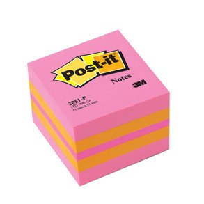 Post-it Notes 51x51 mini kubusblok pink