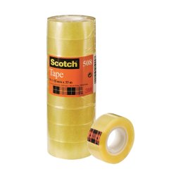 Tape Scotch 508 15mmx33m t�rn klar (10)